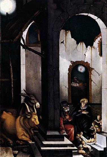 Hans Baldung Grien Nativity Spain oil painting art